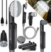 KESSER® Campingdouche - Tuindouche - Mobiele douche - Zwart